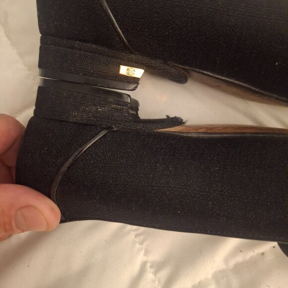 Vintage Chanel Square Toe Loafers - Picture 4 of 7